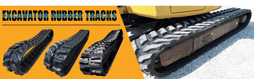 Premium Mini Excavator Rubber Track Size 250*72*49 for Kubota Kc100